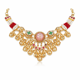 Aayana Gold Polish Choker Necklace