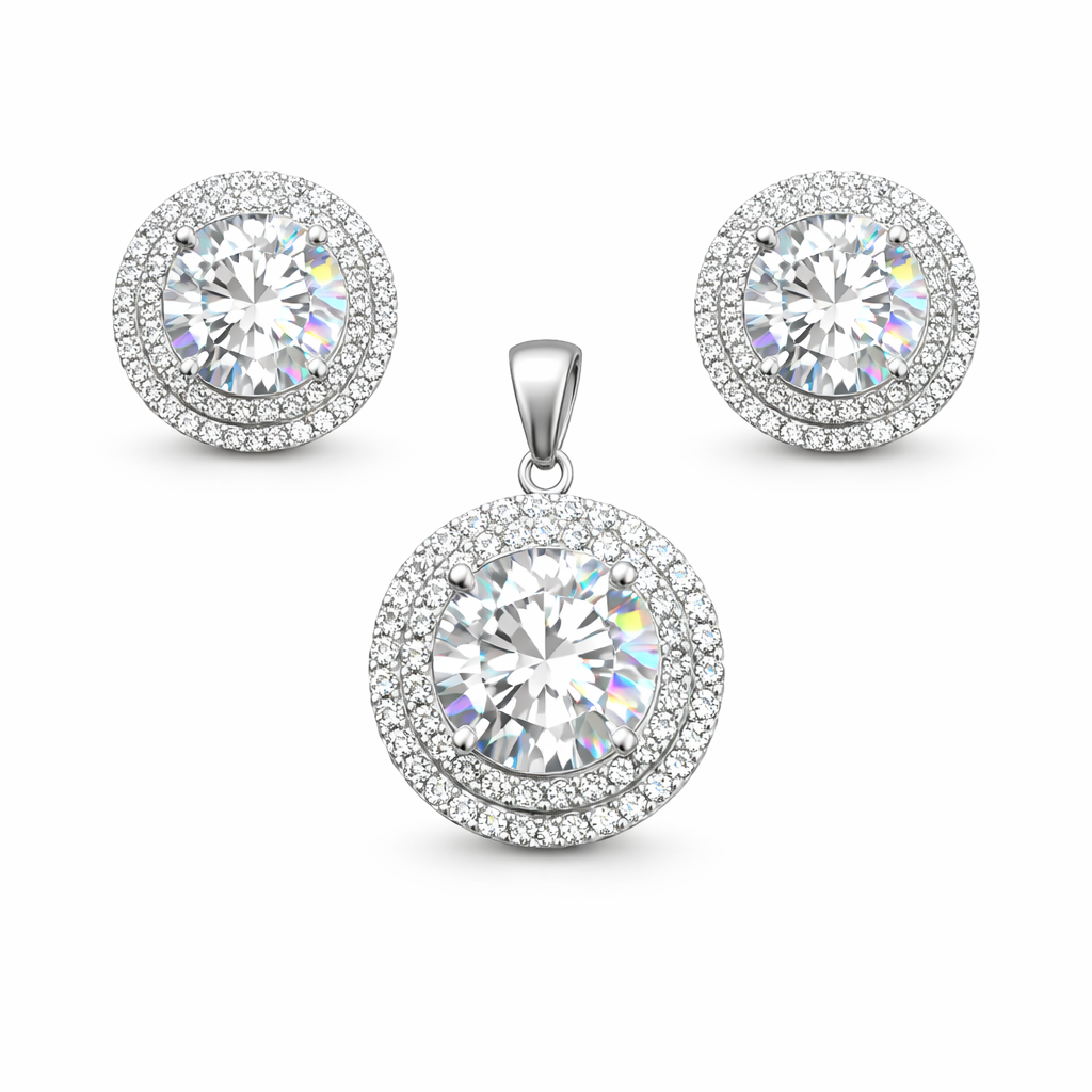 Radiant Flare Pendant Set
