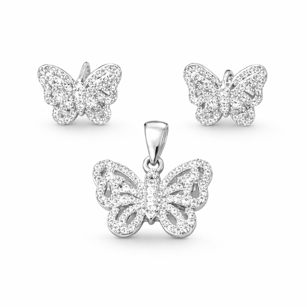 Opaline Pendant Set