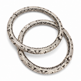 Qurbat Chitai Detailed Single Ankle Kada