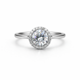 artificial Diamond silver ring
