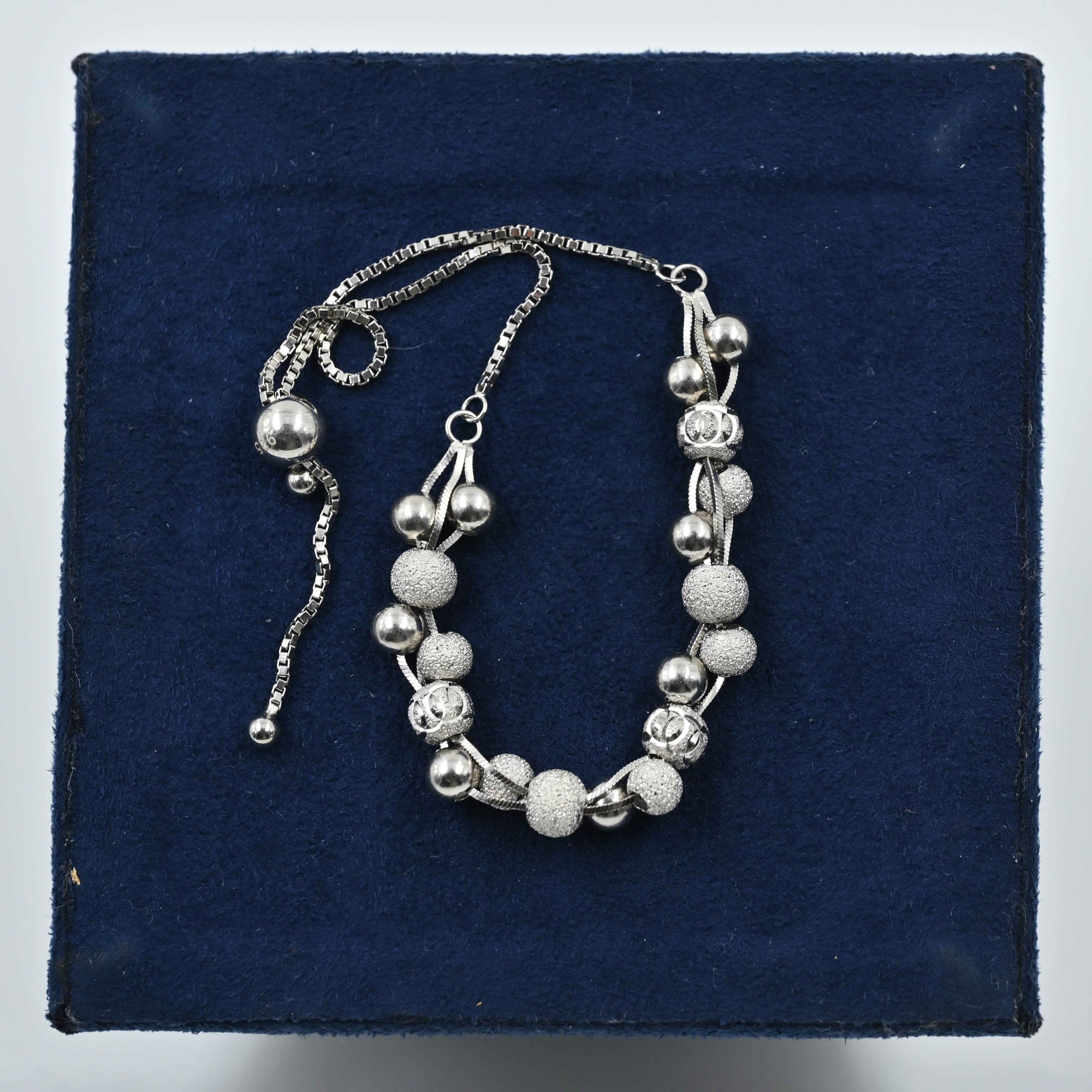 Silver Orbit Bracelet