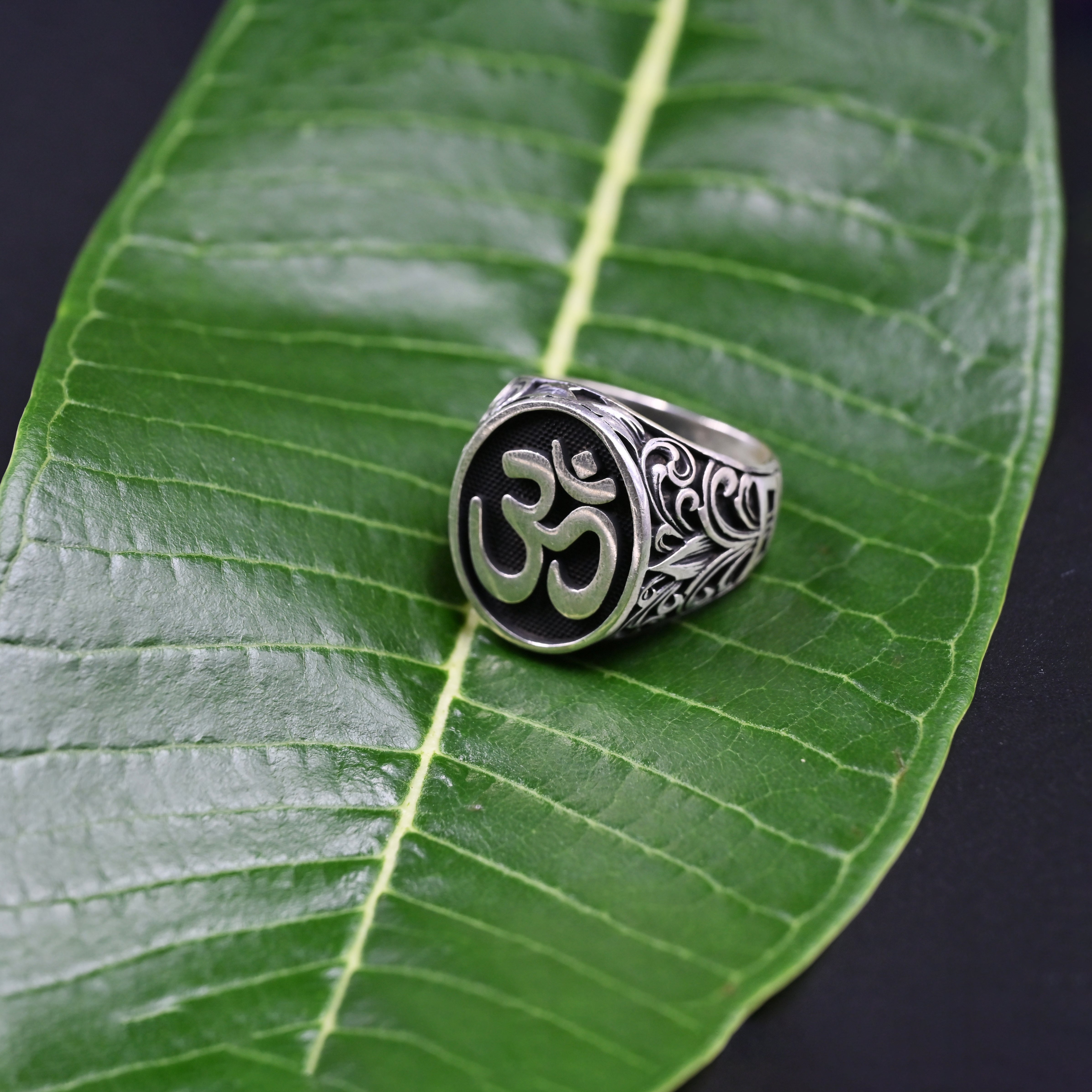 Spiritual Om Ring