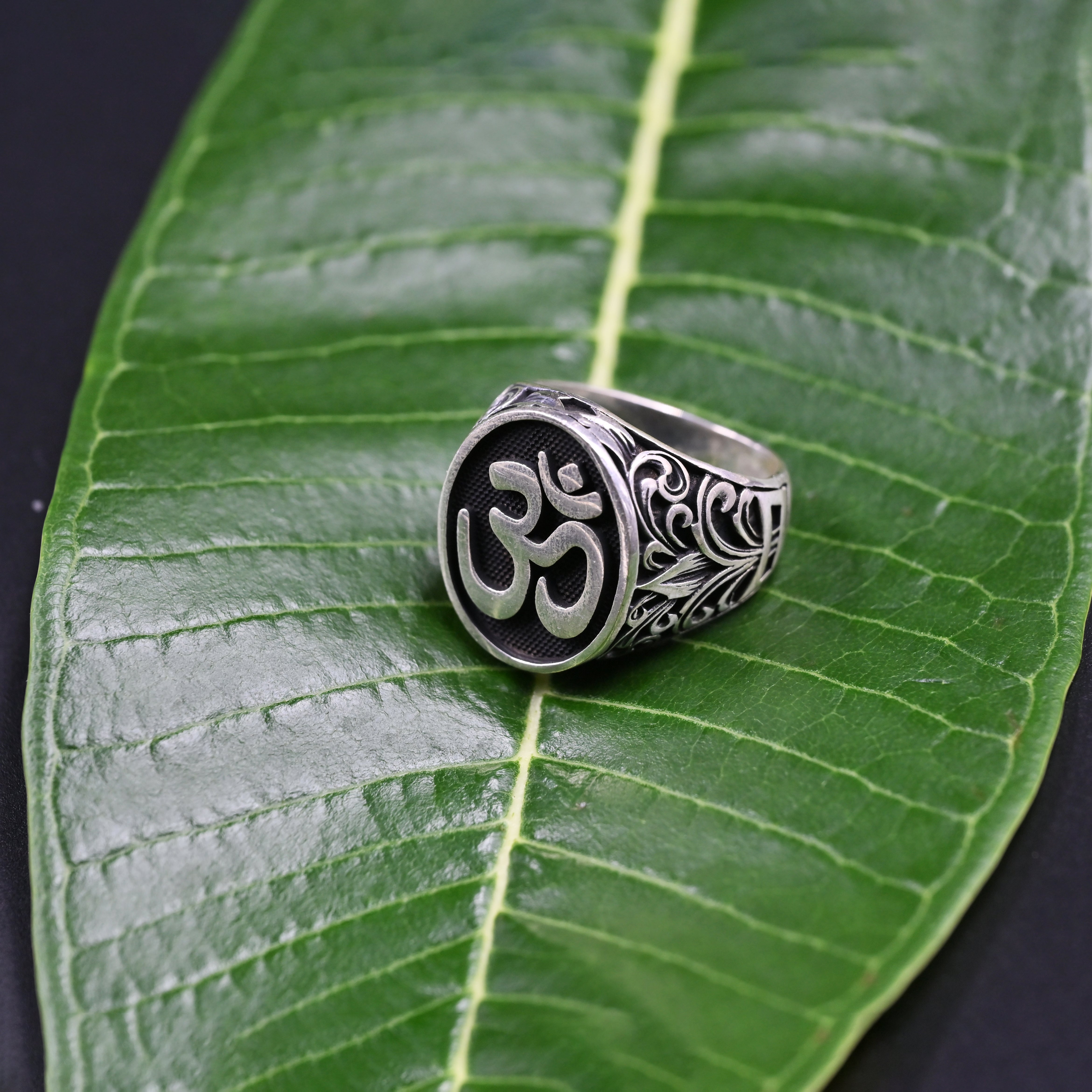 Spiritual Om Ring
