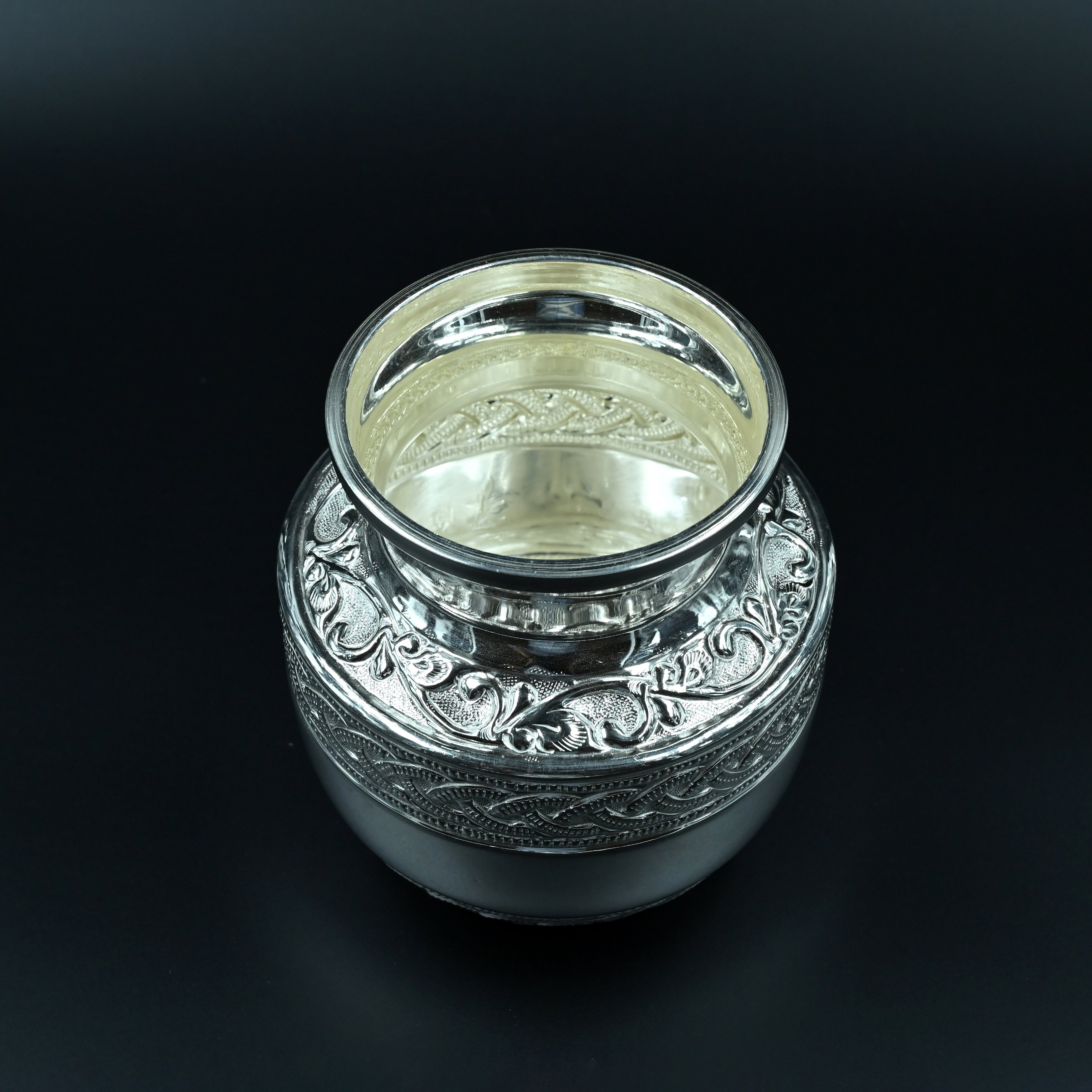 Ornate Silver Kalash