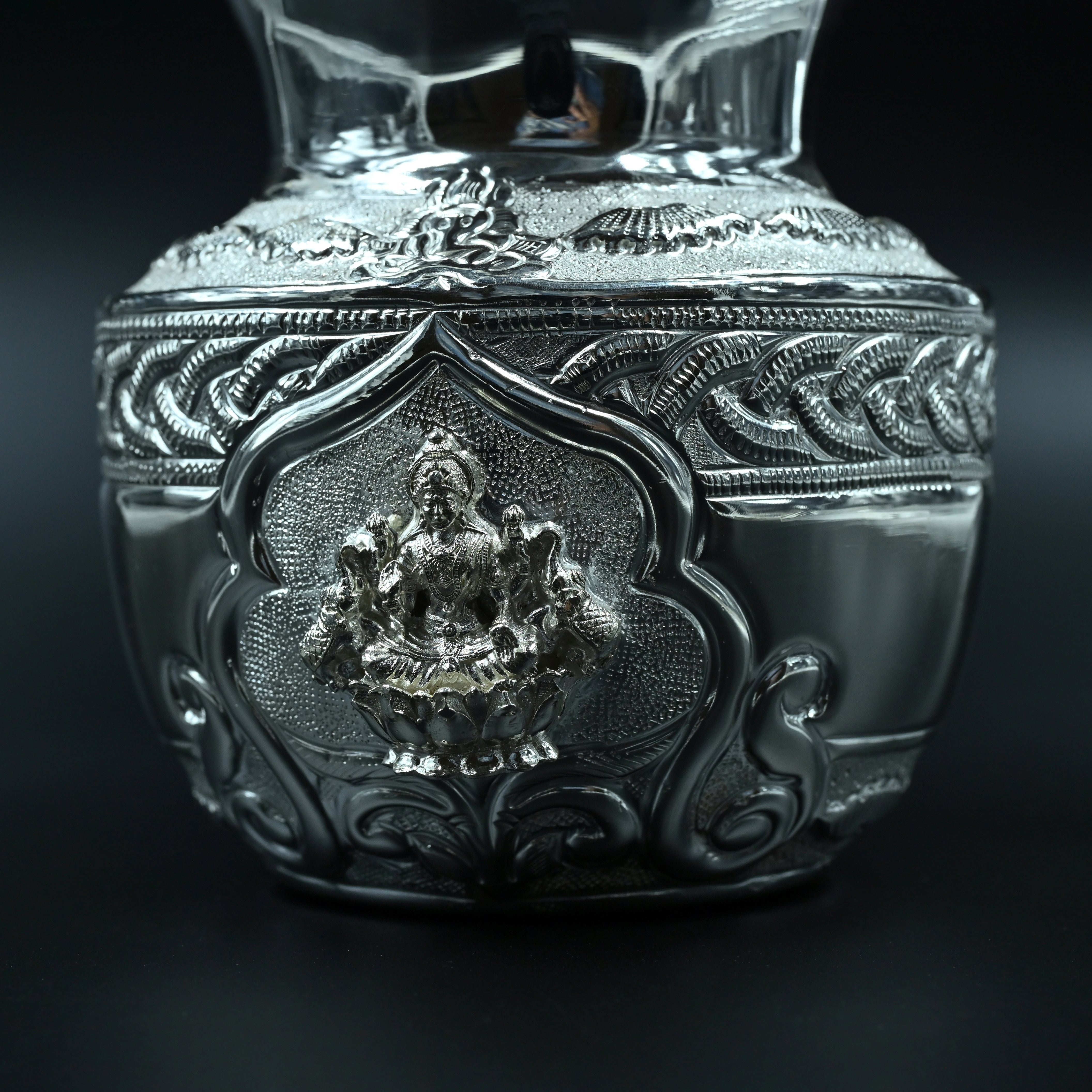 Silver Laxmi Kalash