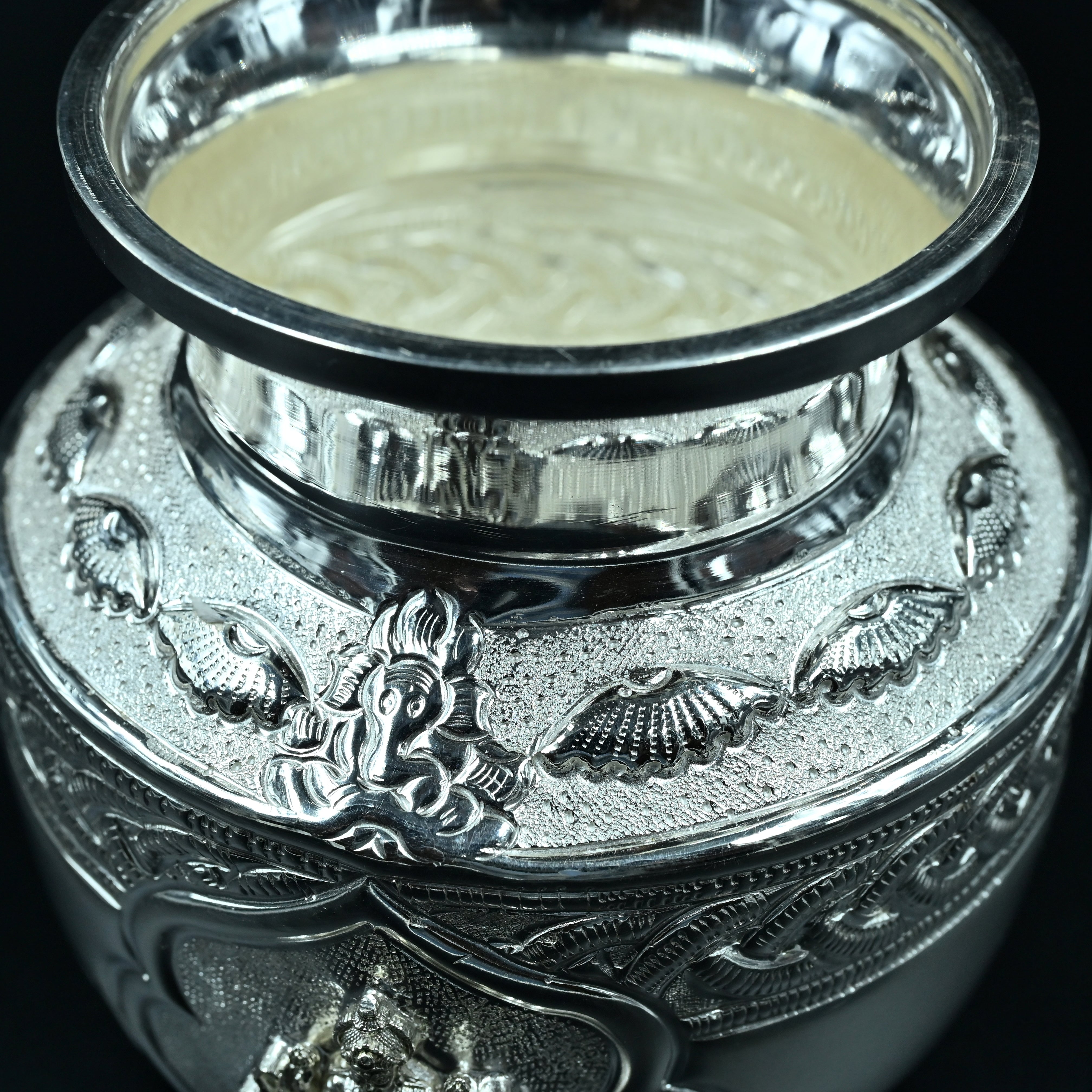 Silver Laxmi Kalash