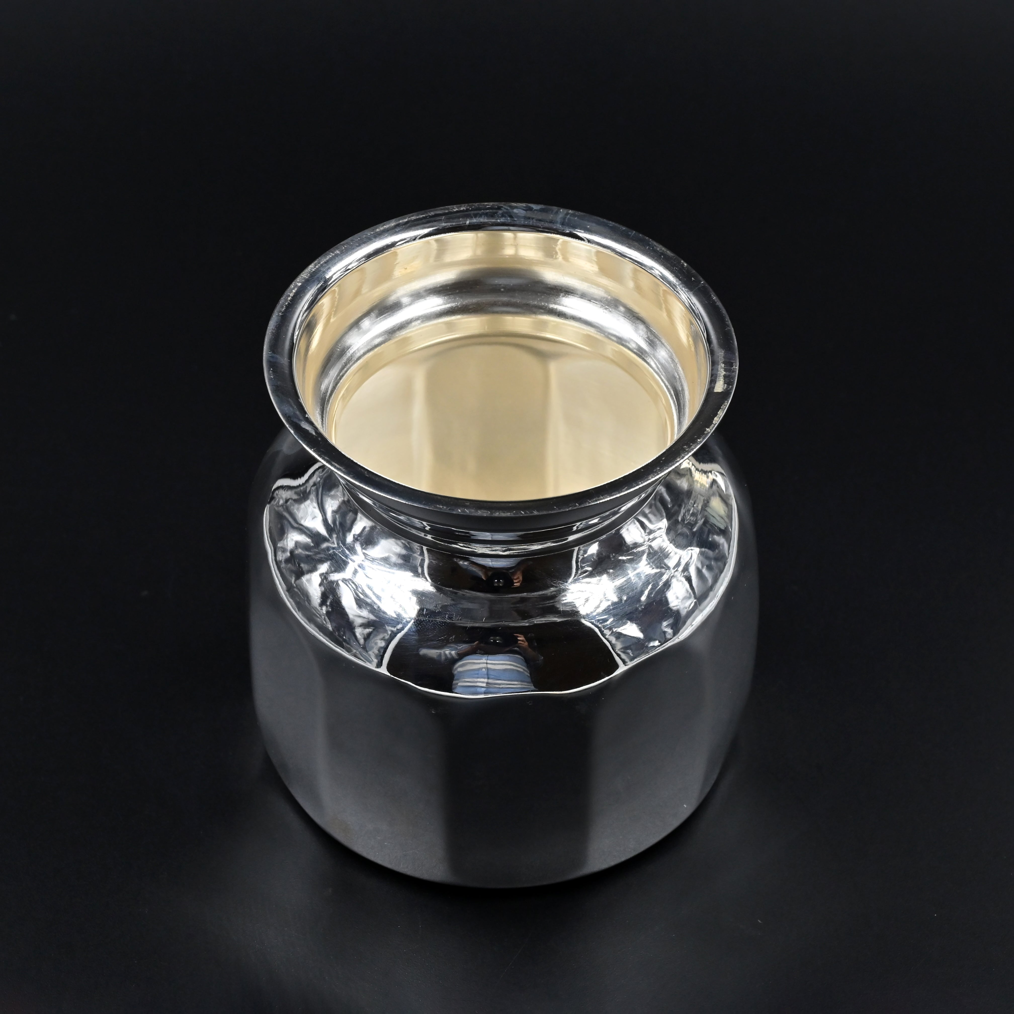 Plain Silver Kalash