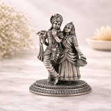 Radha Krishna jodi silver Idol
