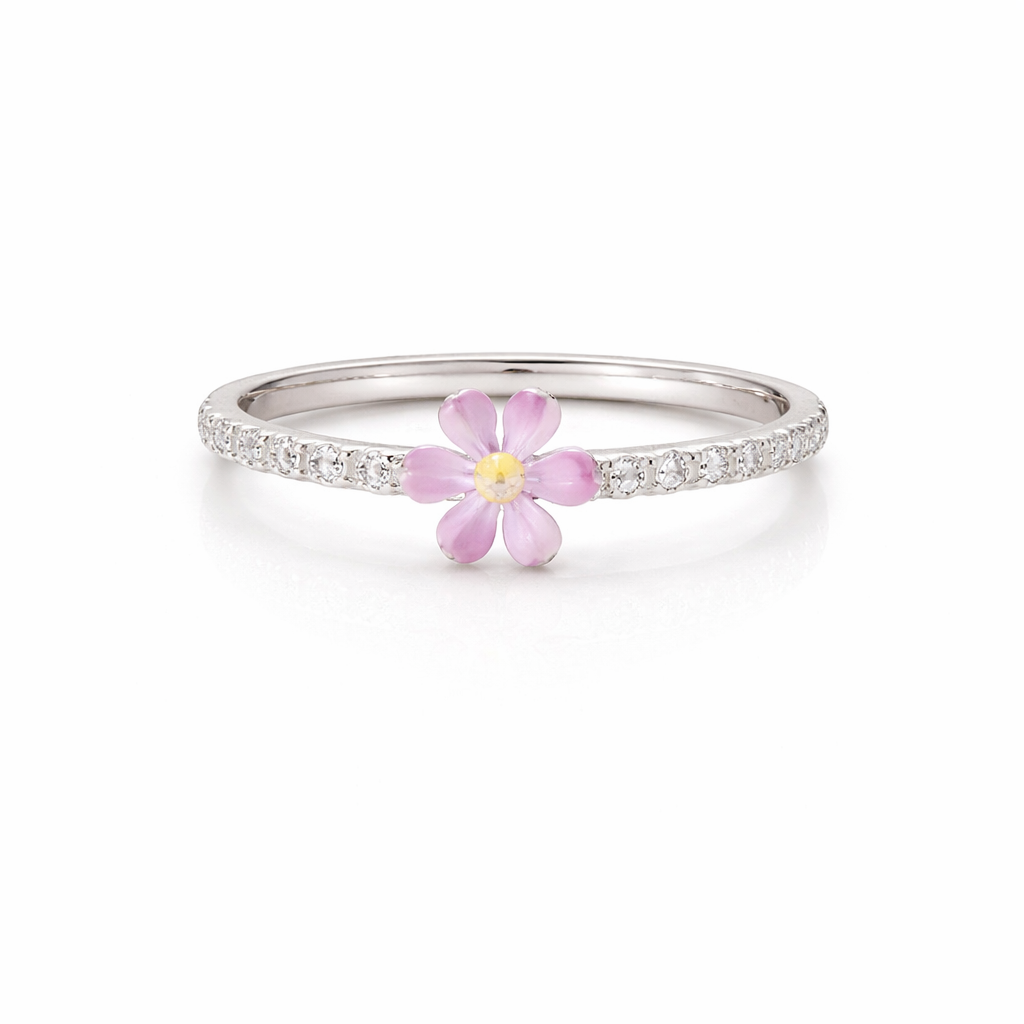 Silver Eden Bloom Ring
