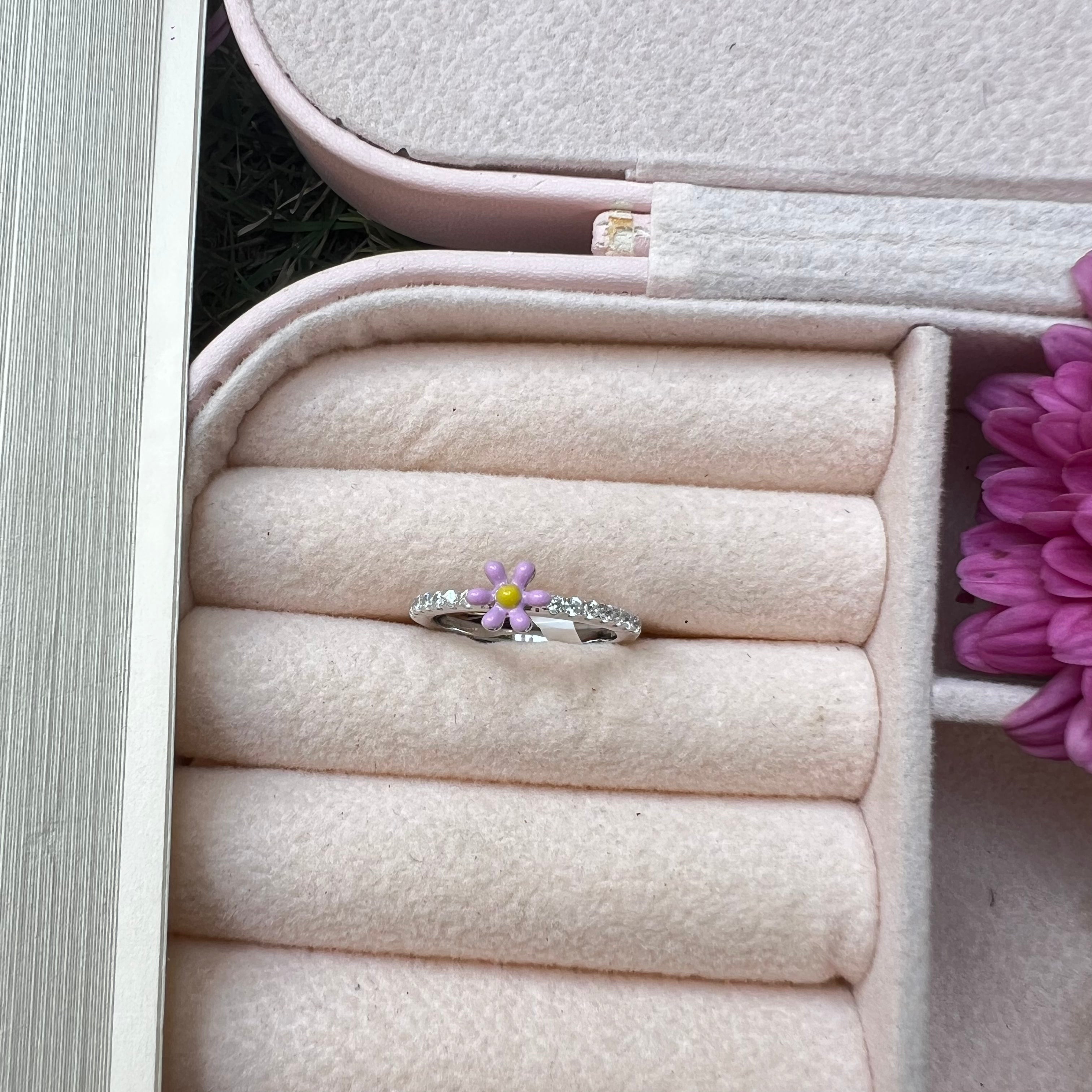 Eden Bloom Ring in silver