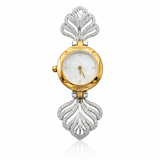 silver ring watch nova design