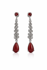 Maison Ruby Glow Earrings
