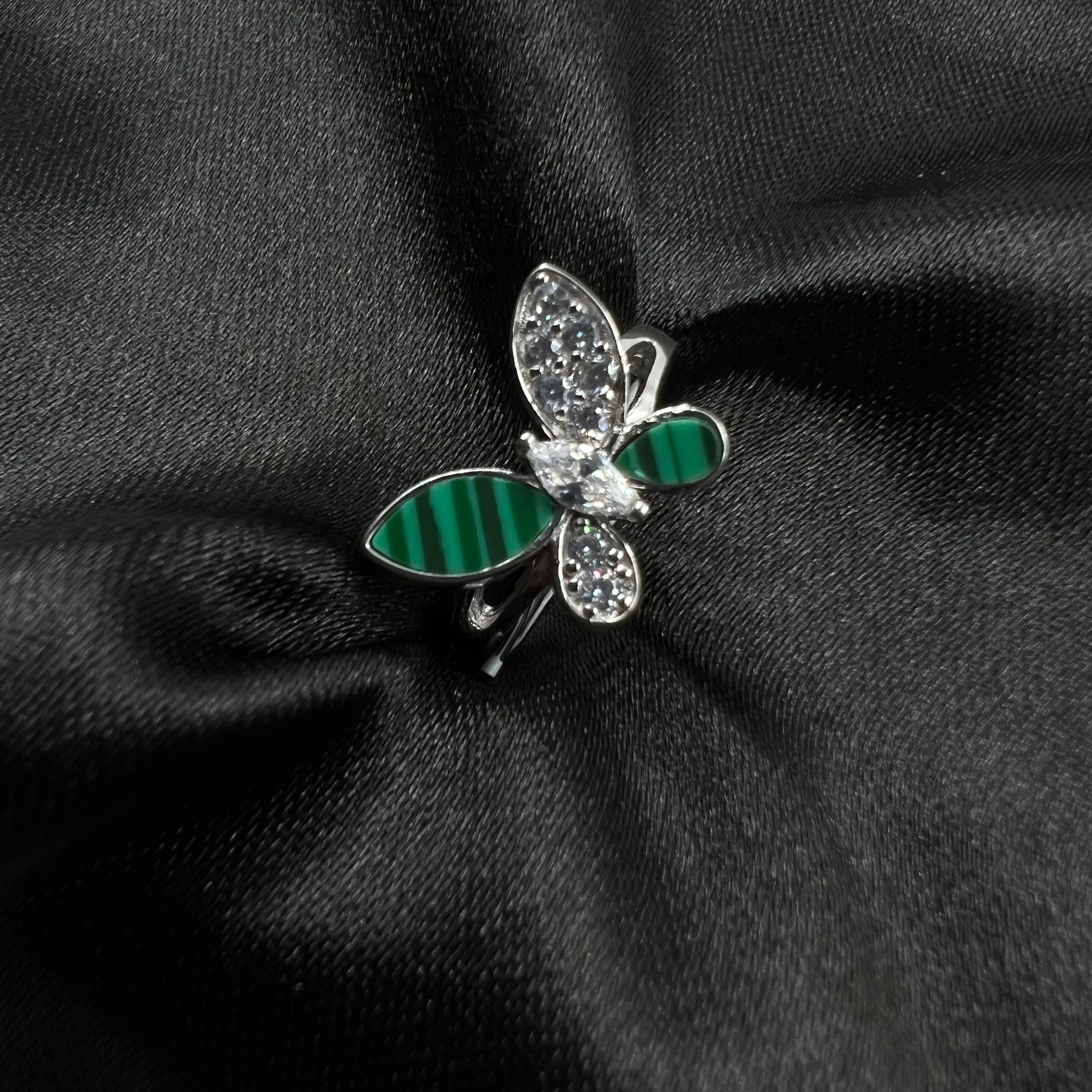 Fern Whisper Ring in silver