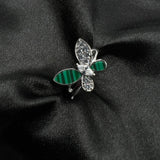 Fern Whisper Ring in silver