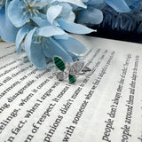 Stylish Fern Whisper Silver Ring