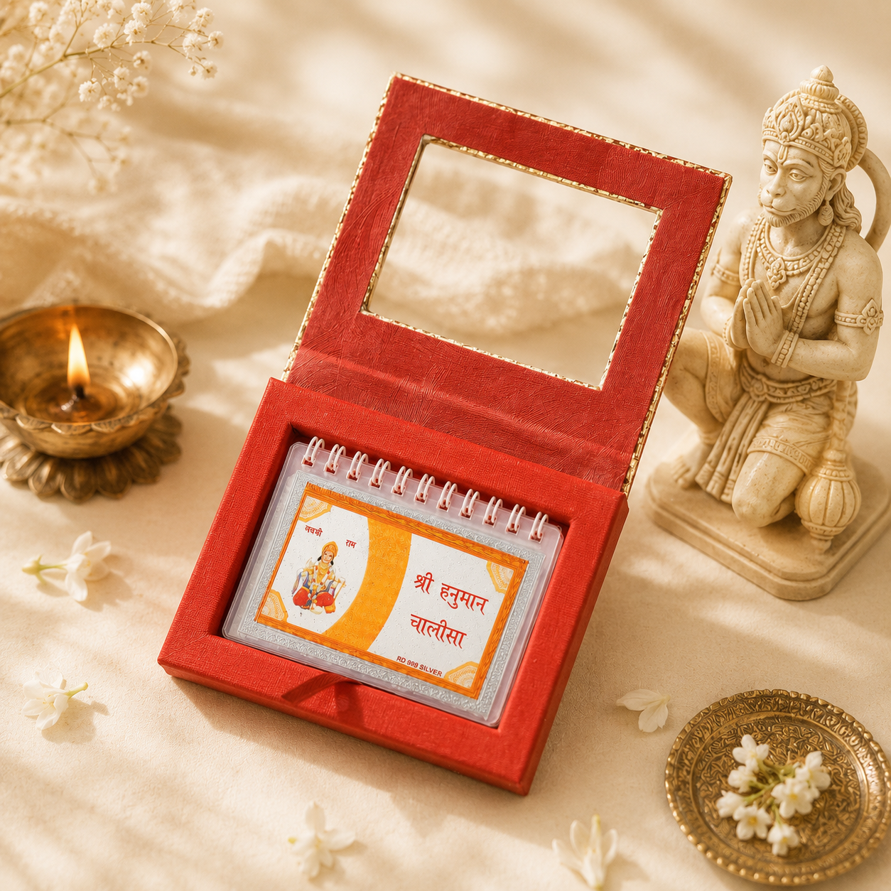 999 Silver Hanuman Chalisa