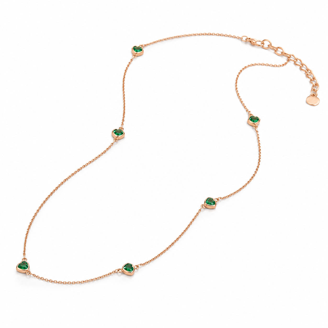 Emerald Whisper Chain