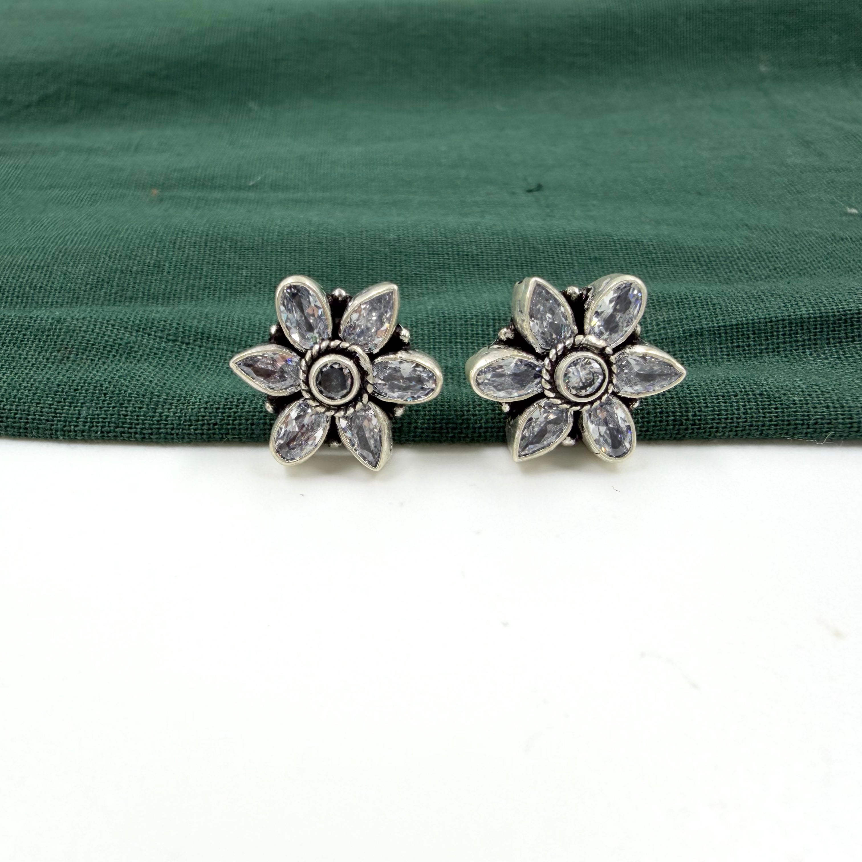 Pearl Petal Earrings