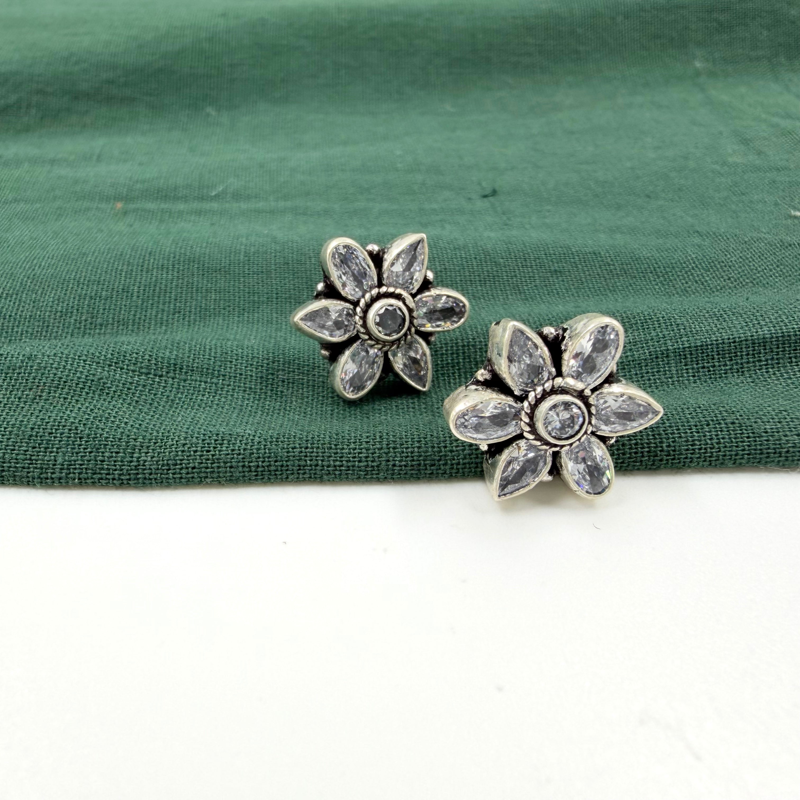 Pearl Petal Earrings