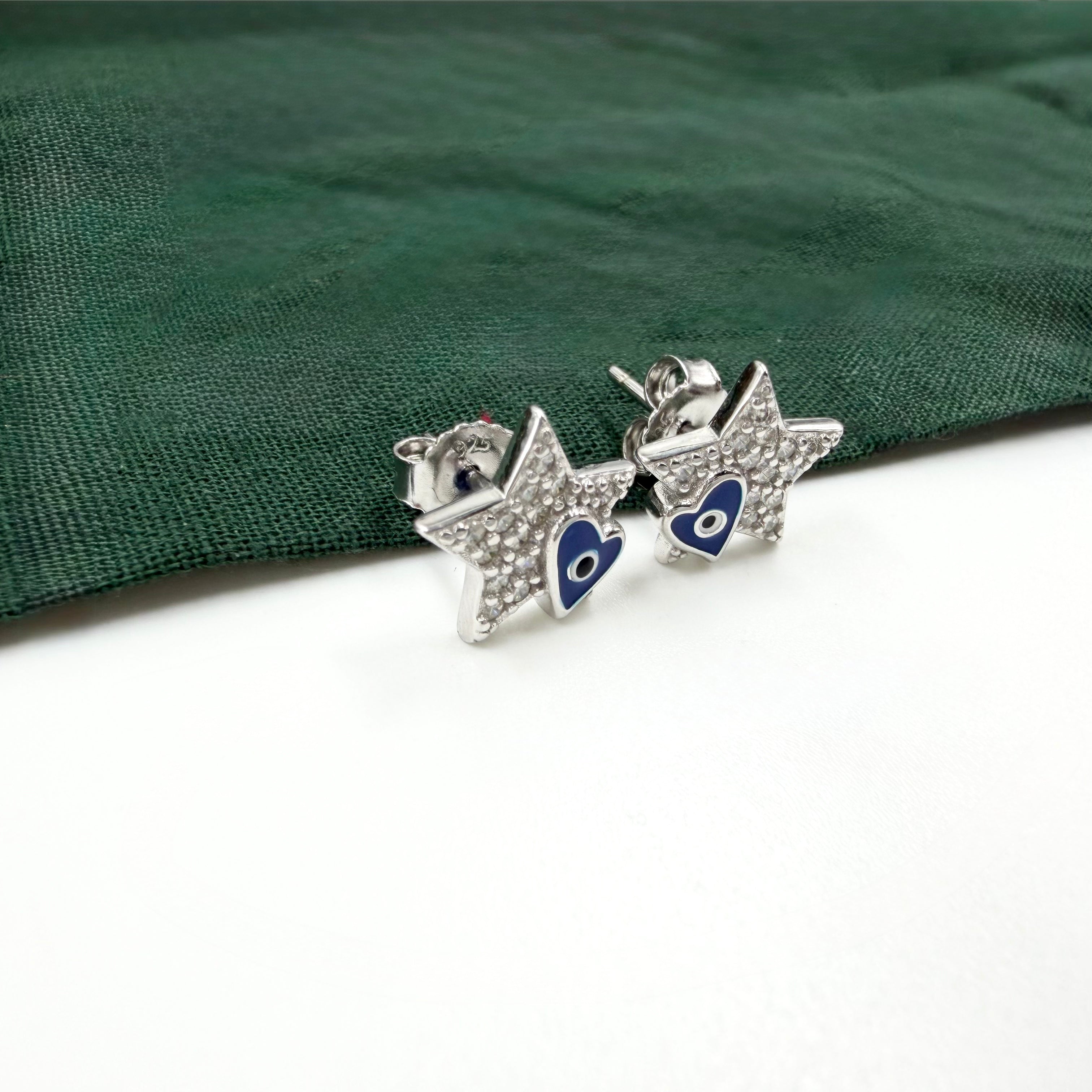 Twilight Evil Eye Earrings