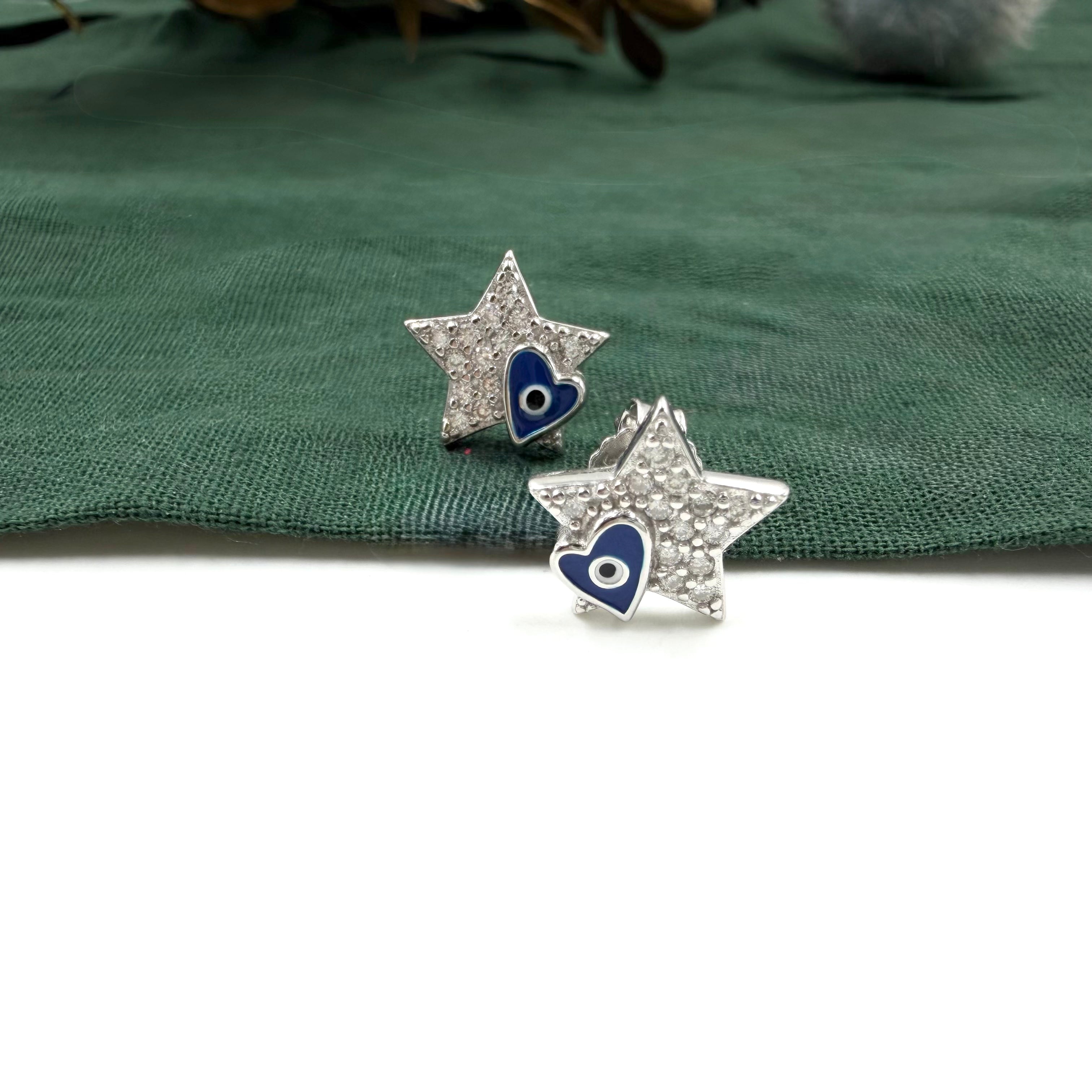 Twilight Evil Eye Earrings