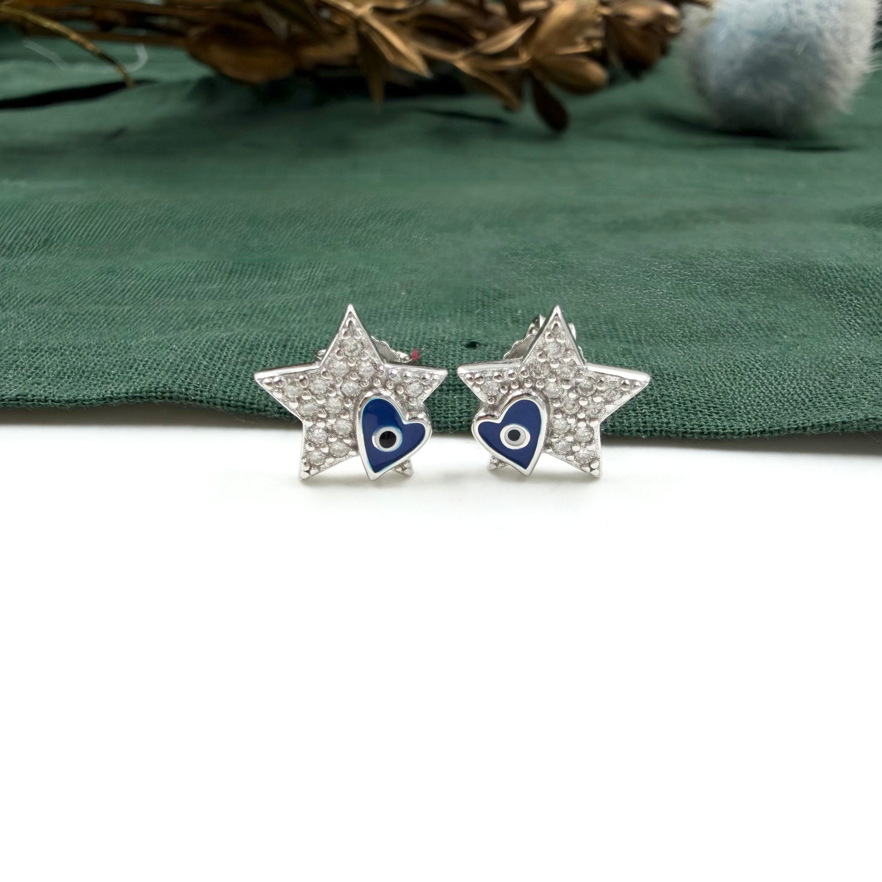 Twilight Evil Eye Earrings