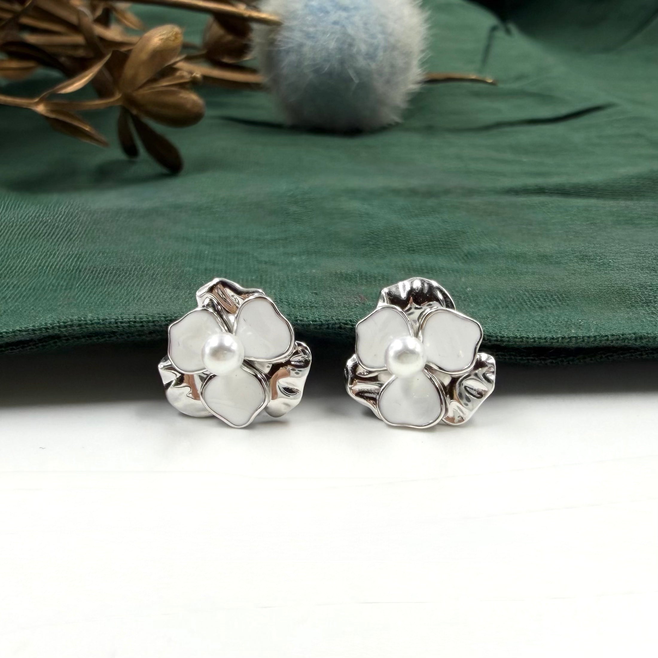 Pearl Bloom Earrings