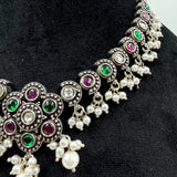 Elegant Indian gold plated necklace