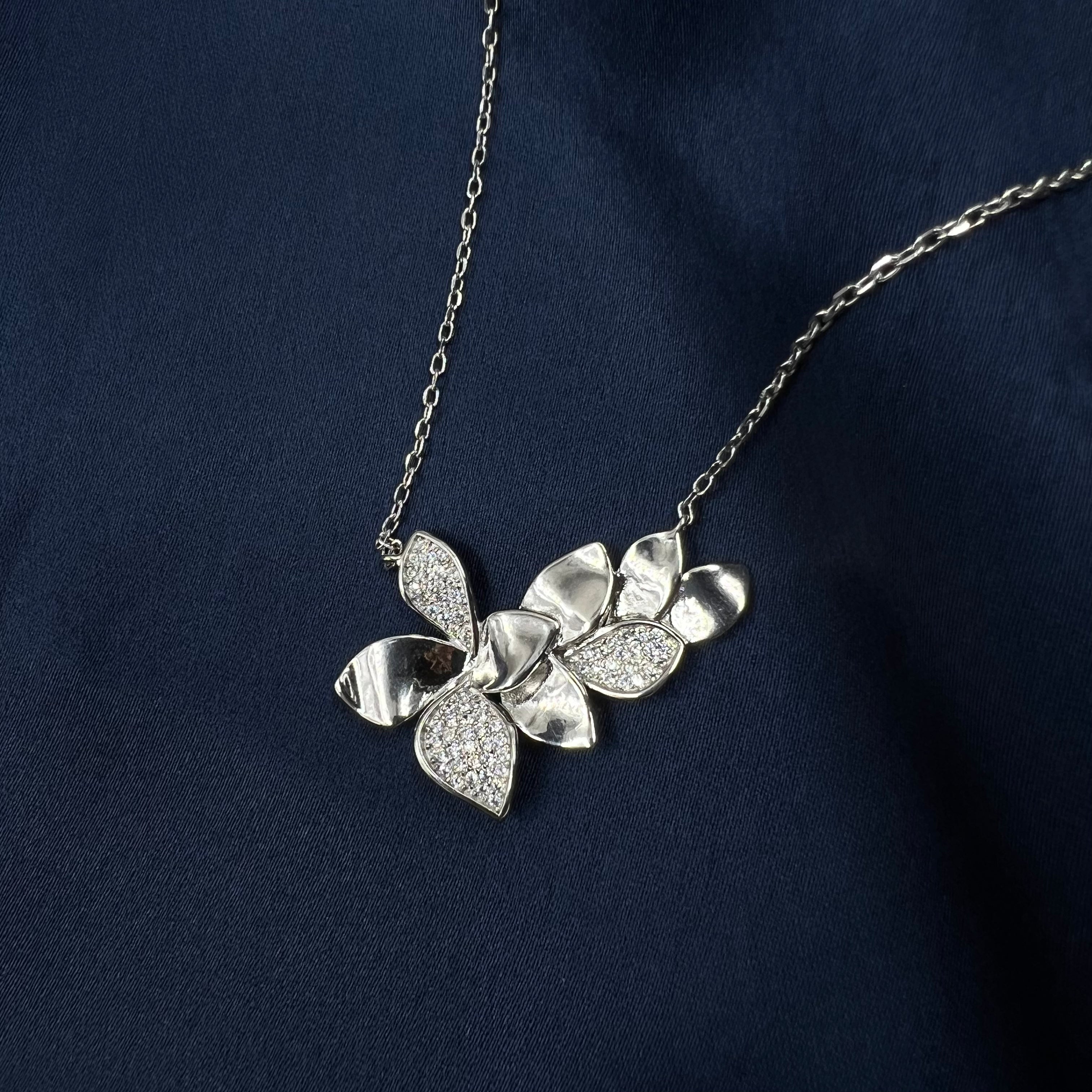 Petal Cascade Pendant Set