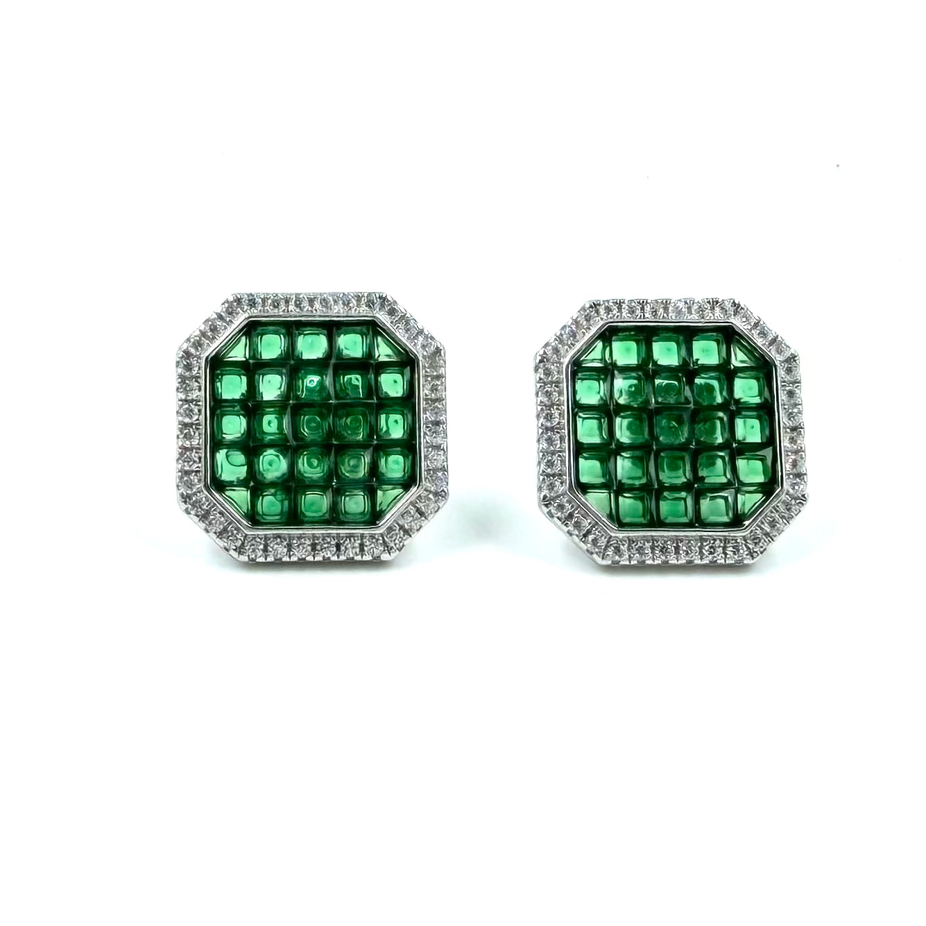 Emerald Dream Studs