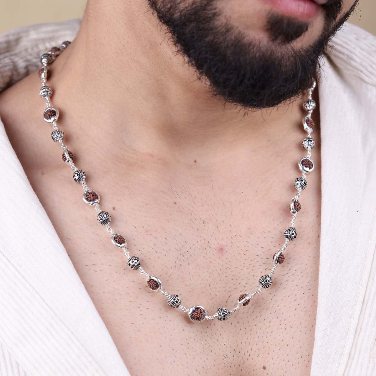 Aum Tatva Rudraksha Mala