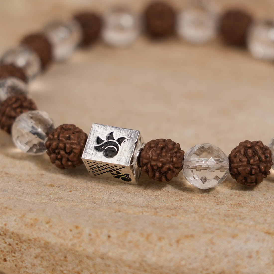 Sphatik Rudraksh Bracelet