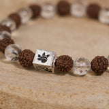 Sphatik Rudraksh Bracelet