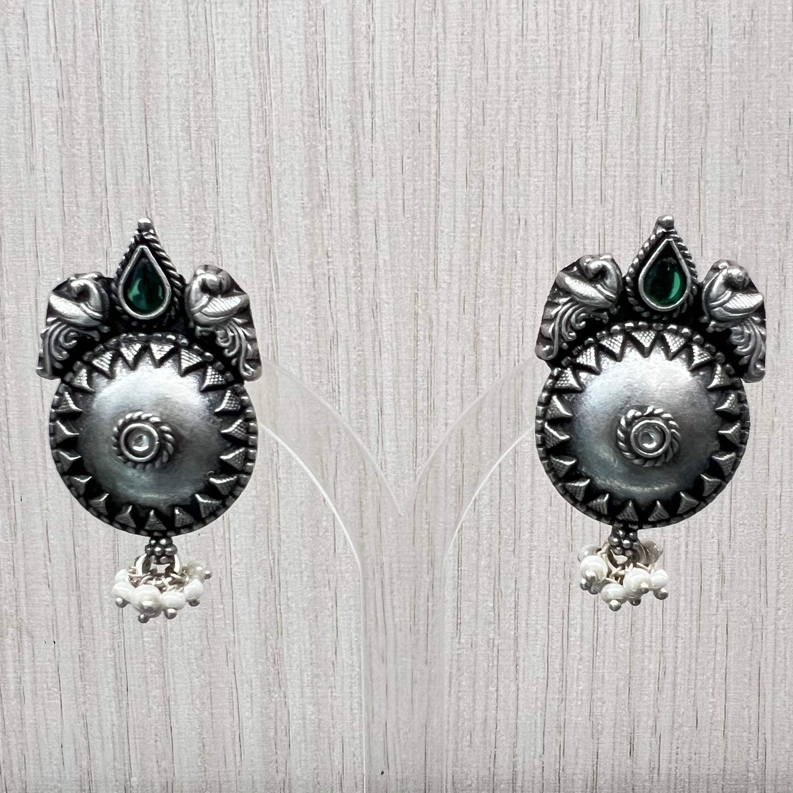 Silver Dusk Earrings
