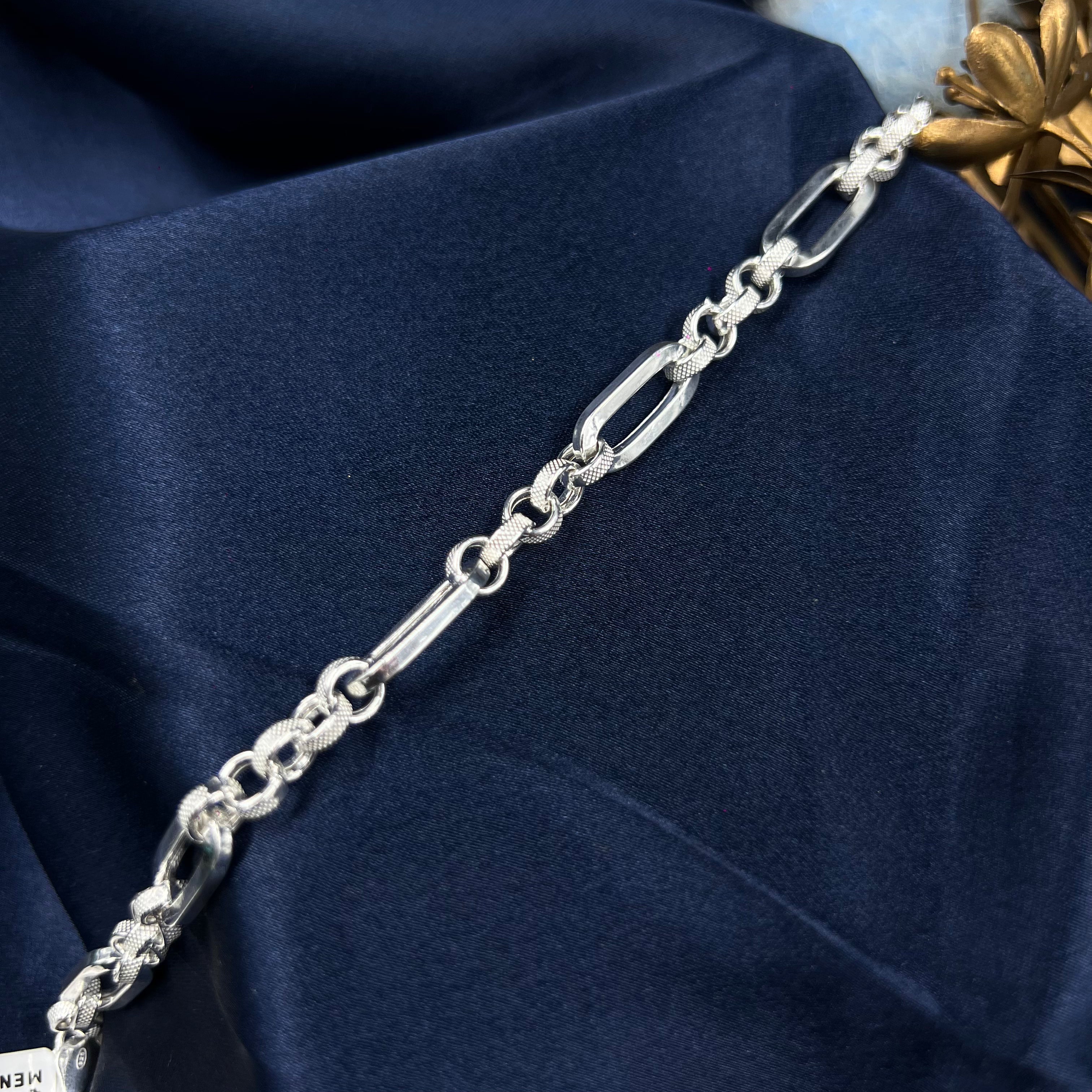 Steel Arc Bracelet