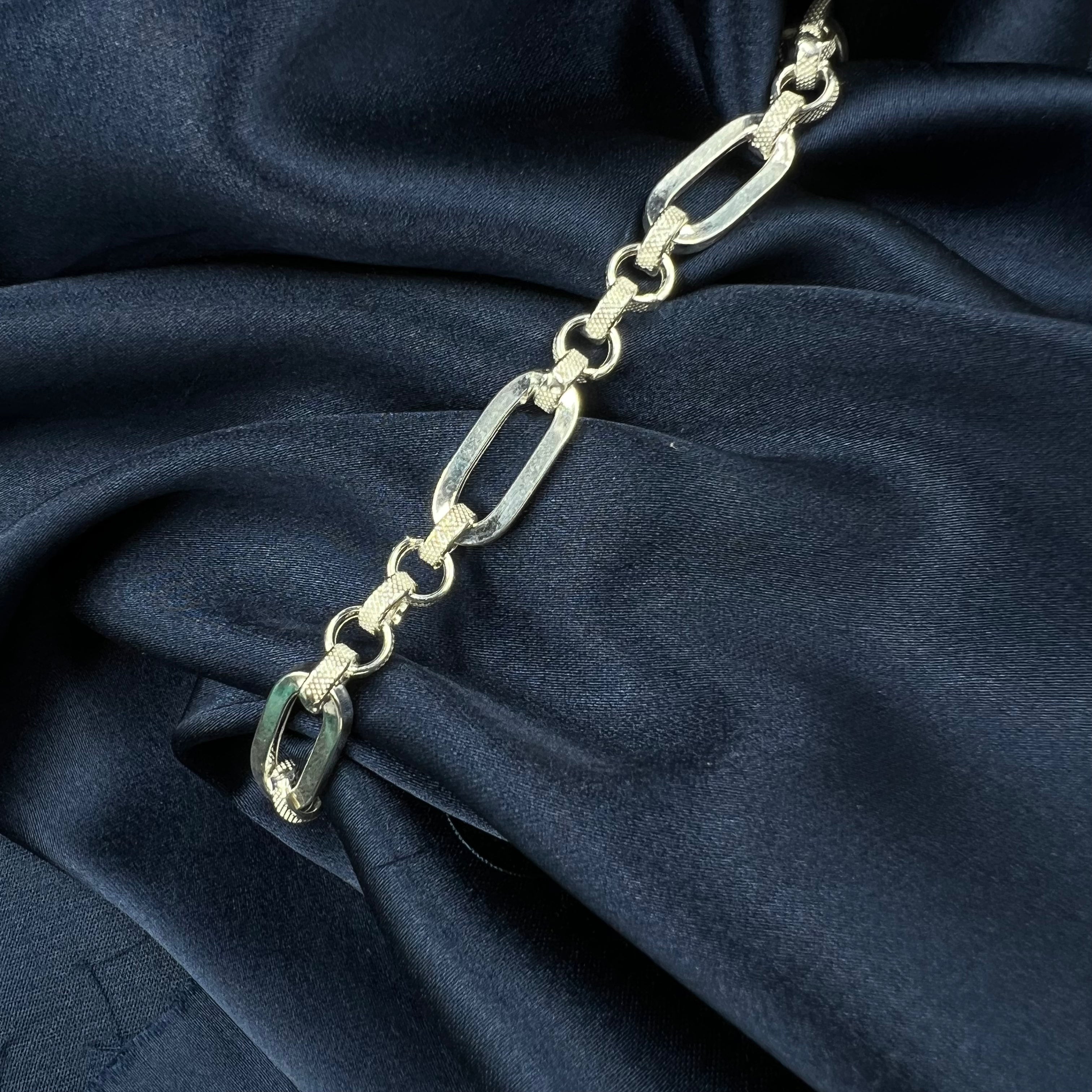 Steel Arc Bracelet
