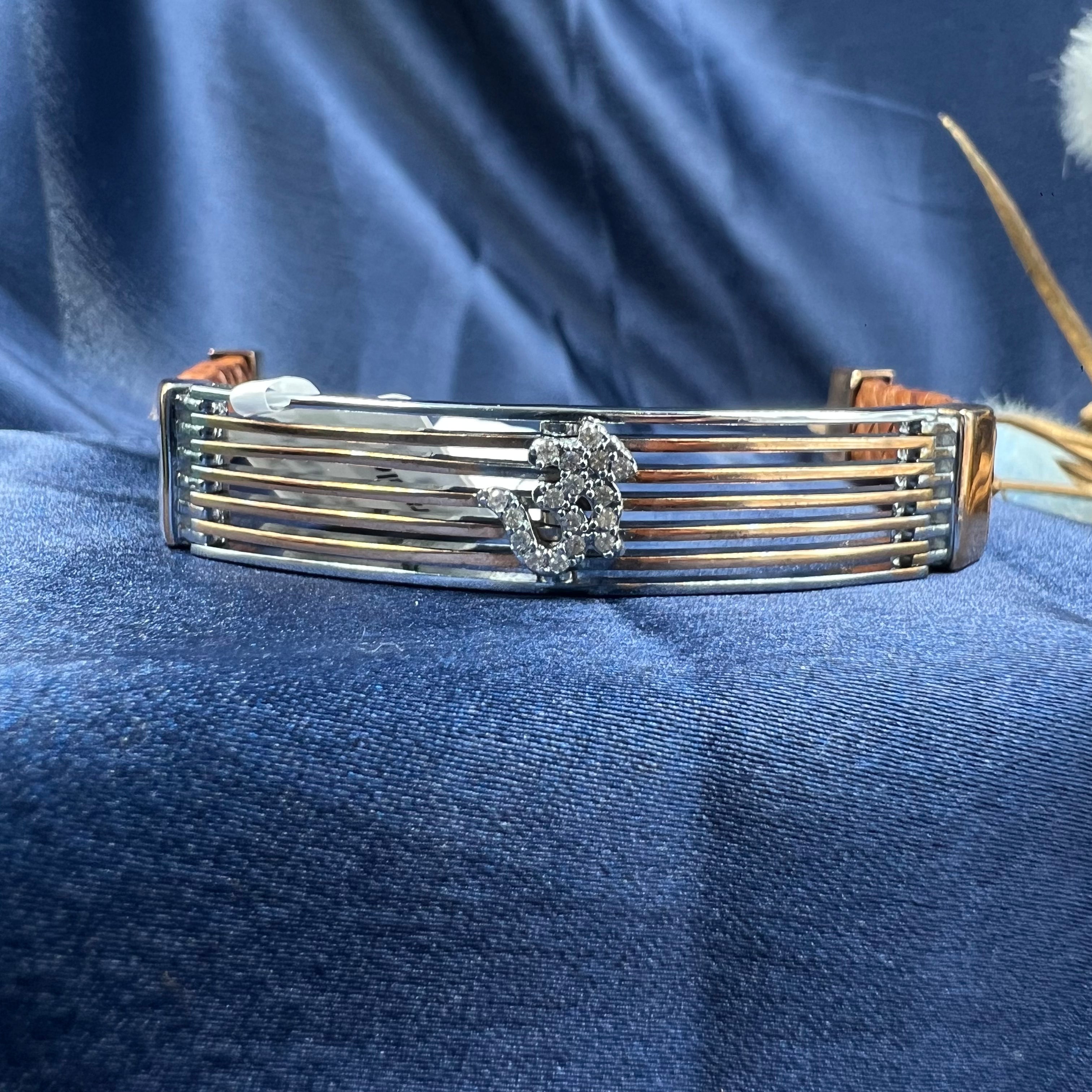 Omkar Cuff Bracelet