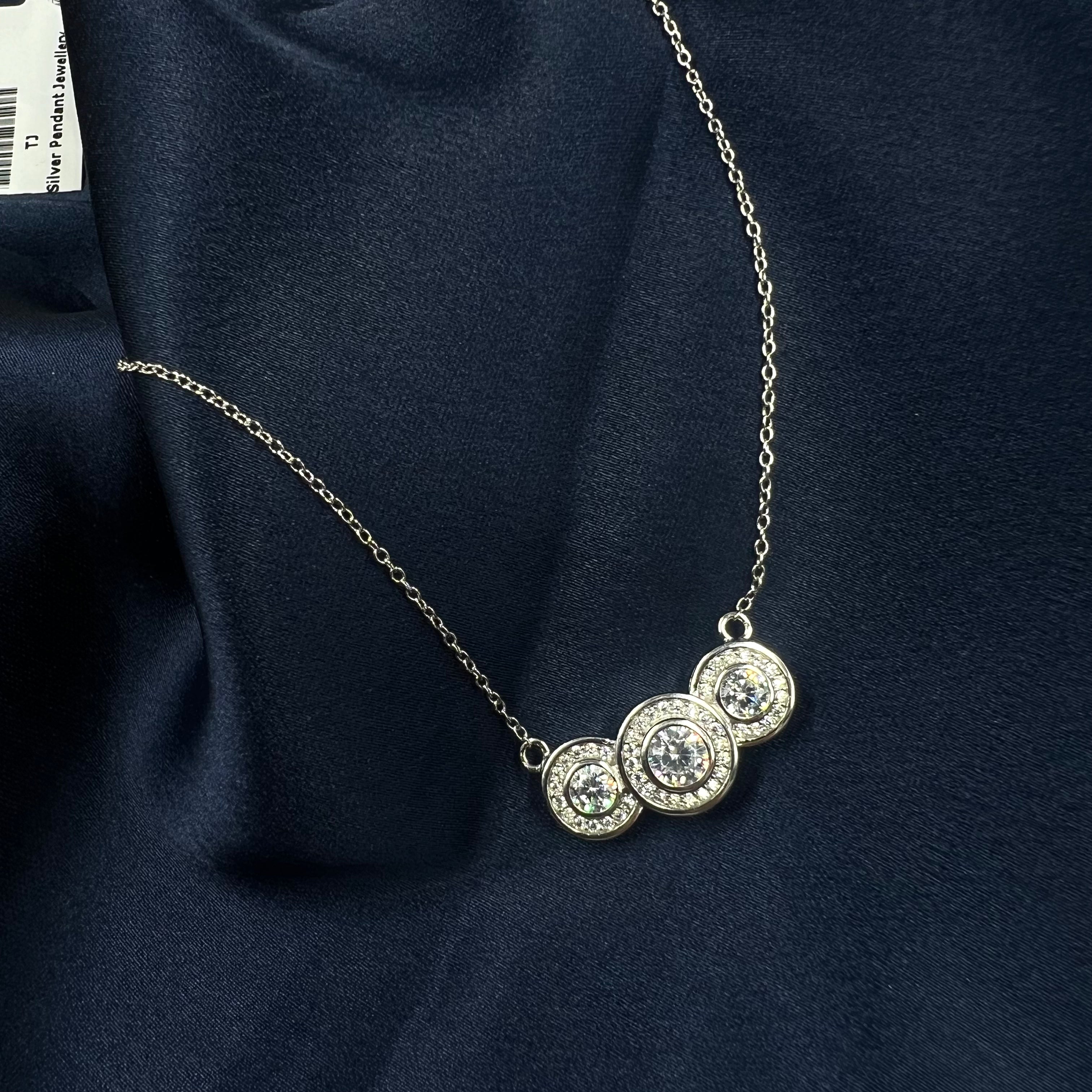 Crystal Drop Gem Pendant