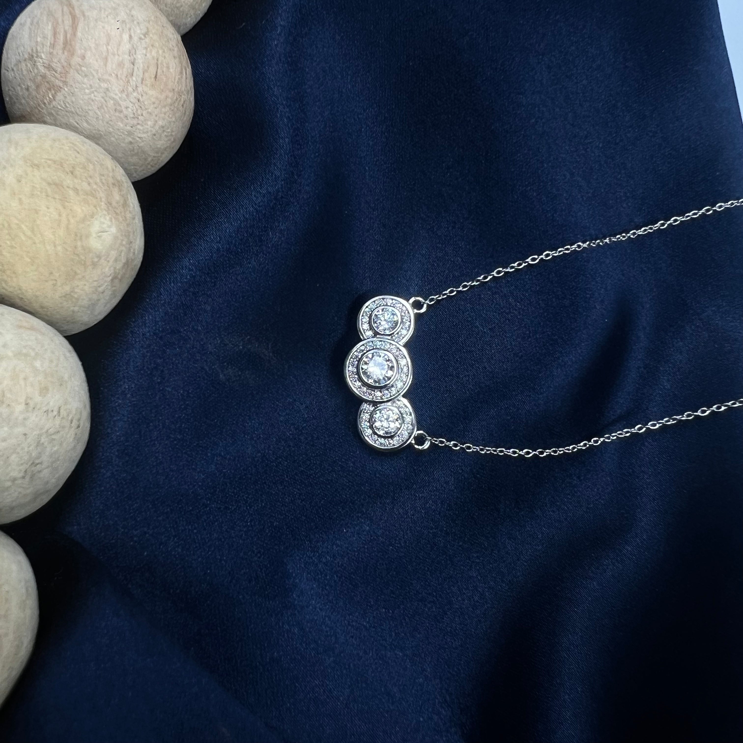 Crystal Drop Gem Pendant