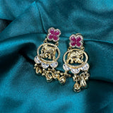 Swarna Gajraj Gold Polish Necklace Set