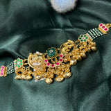 Gajanan Temple Gold Polish Choker Necklace