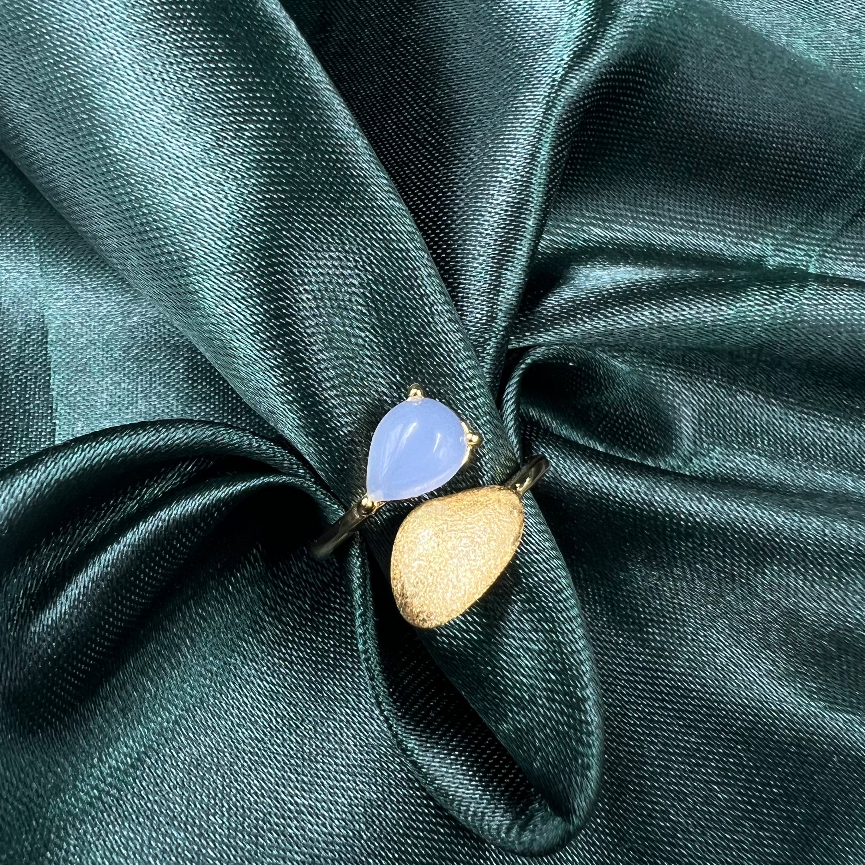 Sleek Gold Luxe Set of Necklace, Bracelet, Earrings & Rings