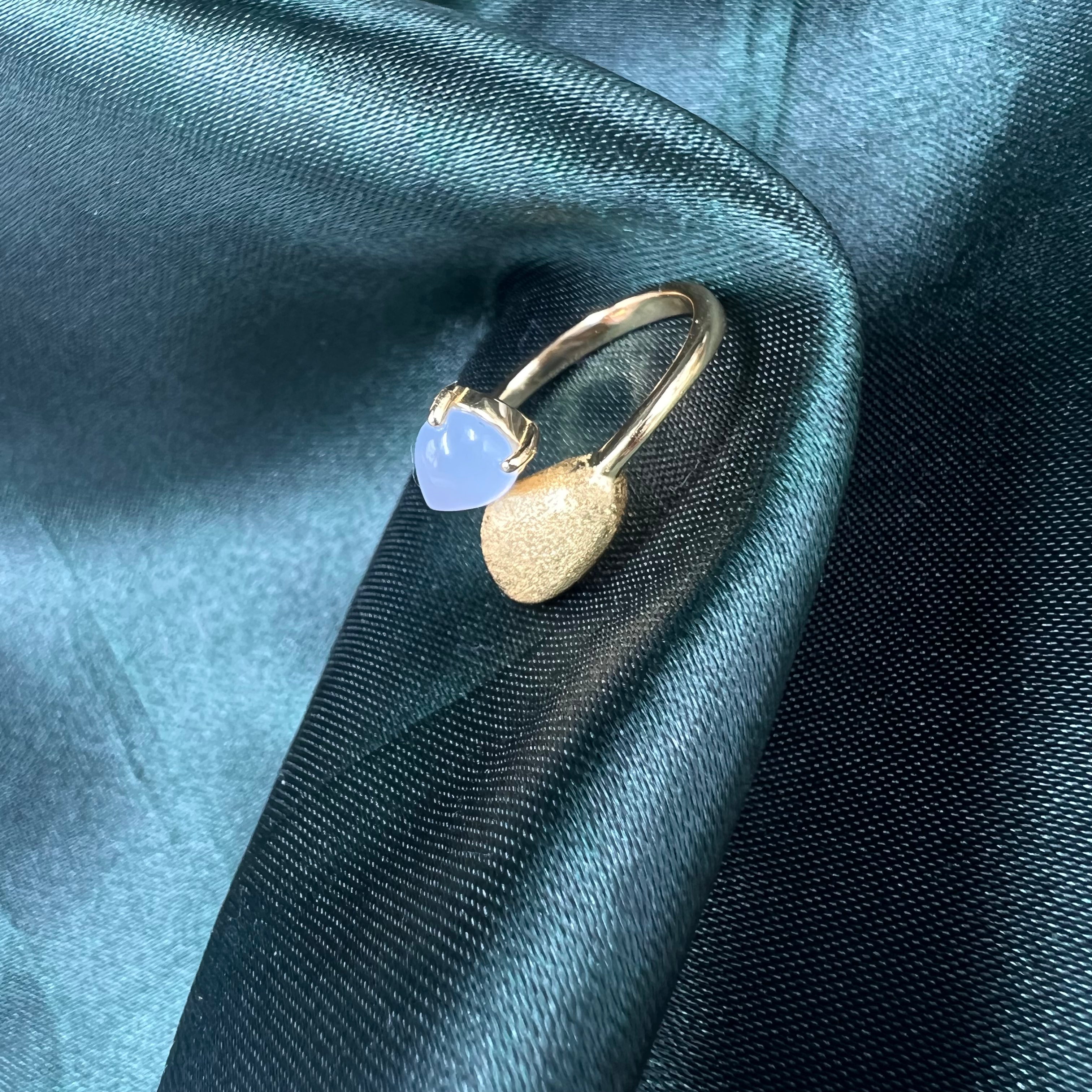 Sleek Gold Luxe Set of Necklace, Bracelet, Earrings & Rings