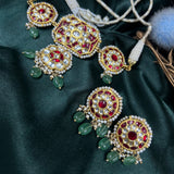 Royal Zaveri Gold Polish Necklace Set