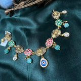 Nizami Gold Polish Necklace Set