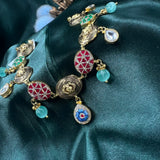 Nizami Gold Polish Necklace Set
