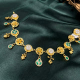 Divine Devi Gold Polish Necklace Set