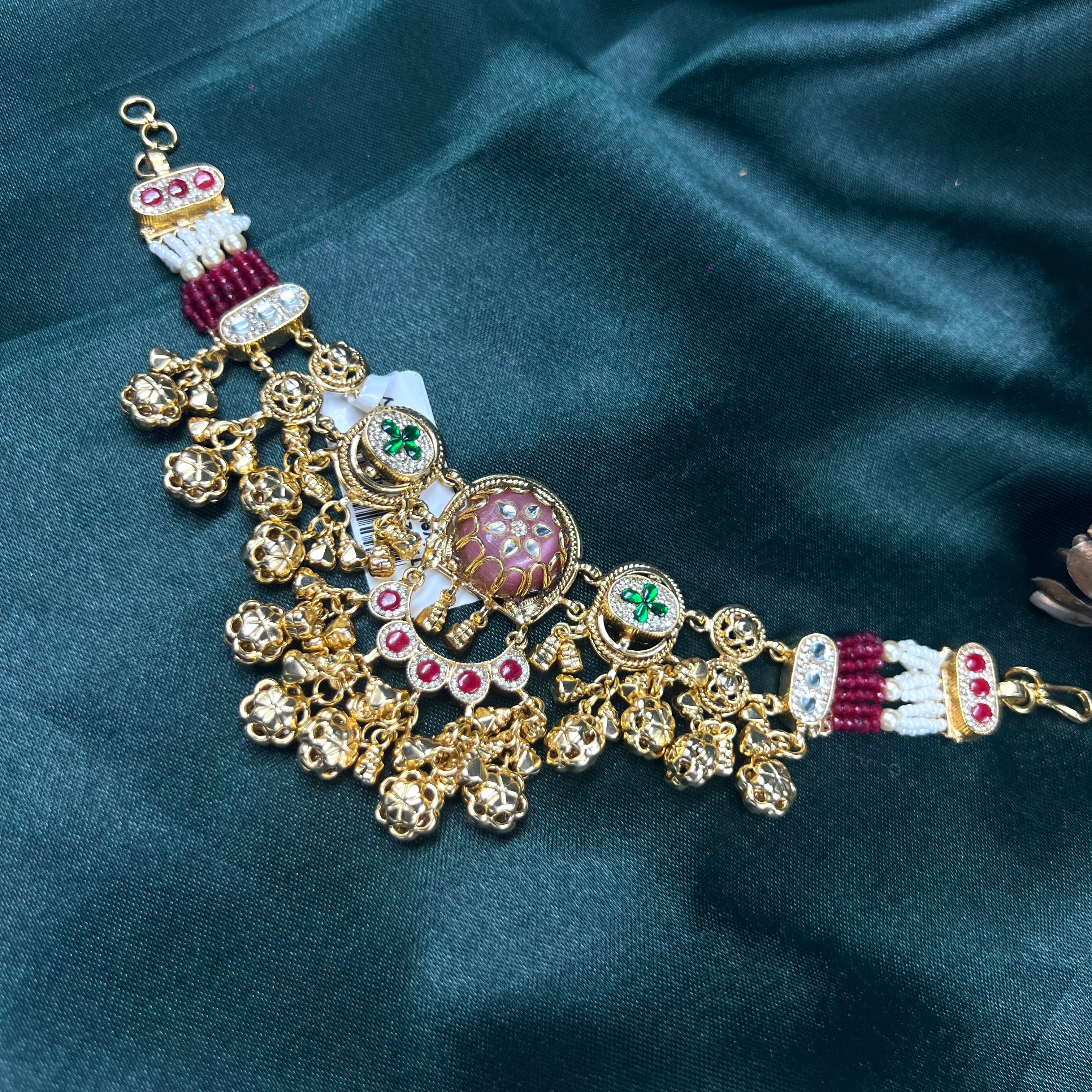 Aayana Gold Polish Choker Necklace