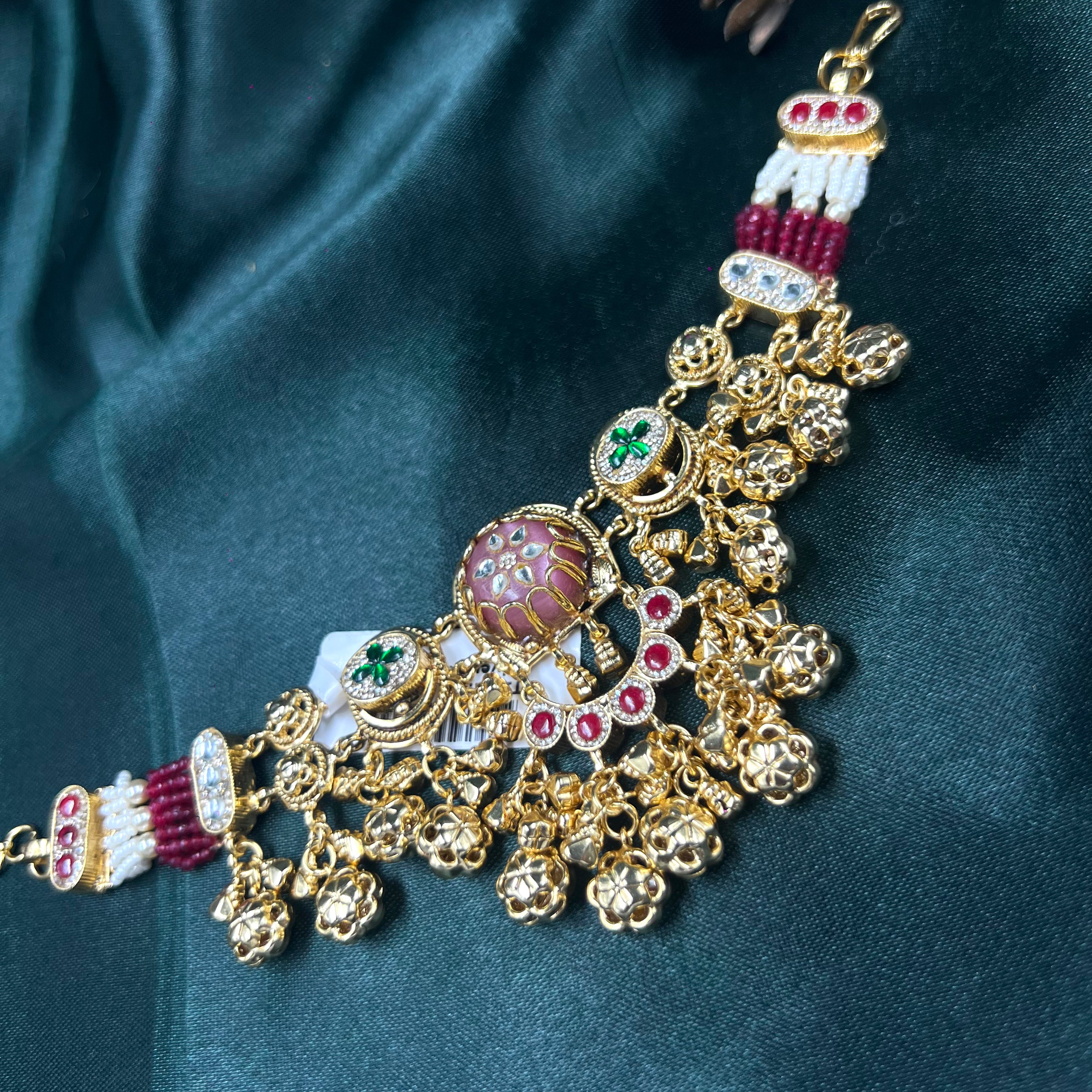 Aayana Gold Polish Choker Necklace